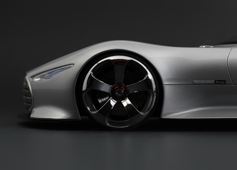 Illustration for article titled Pinnacle Piece: Mercedes-Benz AMG Vision Gran Turismo from Model 777